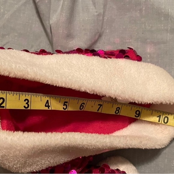 Pink Sequin Christmas Hat - Picture 4 of 4